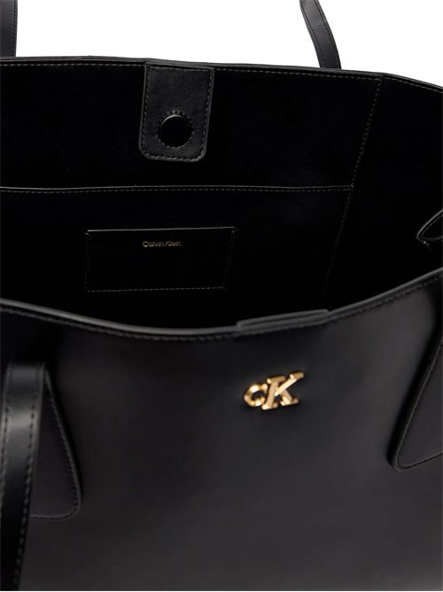 CALVIN KLEIN SNAP shopper bag CALVIN KLEIN | LV04F3502GUB1